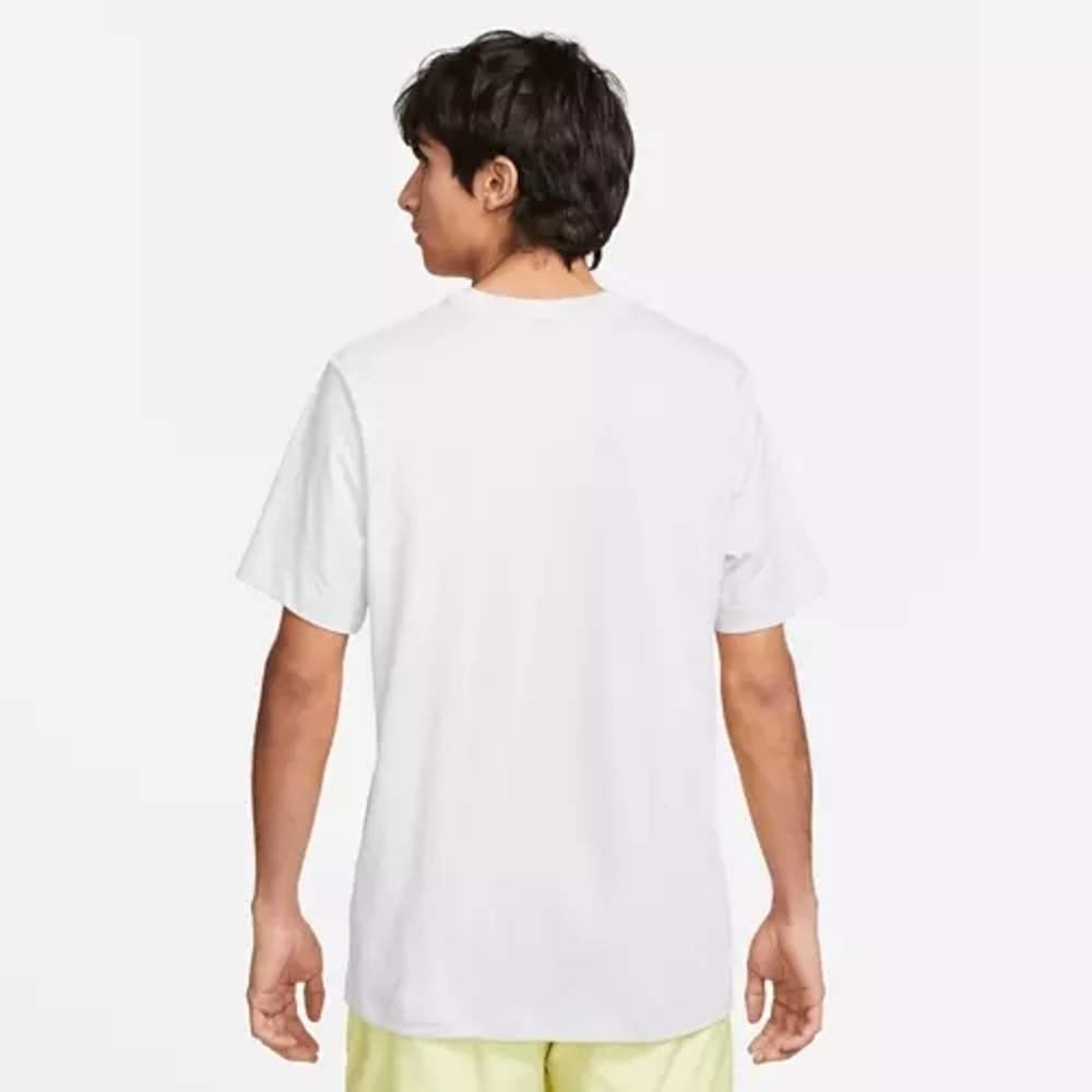 Nike Men's White T-Shirt With Embroidered Logo Size Large - Picture 2 of 9
